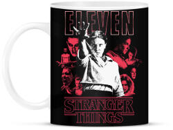 printfashion Stranger Things Eleven - Bögre - Fekete (18082584)