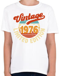 printfashion 1976 vintage - Gyerek póló - Fehér (18498953)