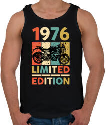printfashion 1976 motor - Férfi atléta - Fekete (18476299)