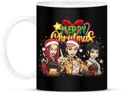 printfashion Huntrix Karácsony - Bögre - Fekete (17872221)