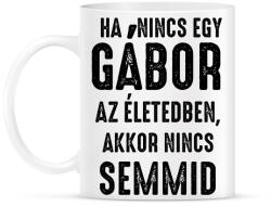 printfashion GÁBOR - Bögre - Fehér (18404760)