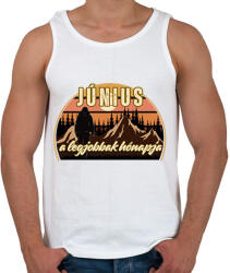 printfashion június a legjobbak hónapja - Férfi atléta - Fehér (18363164)