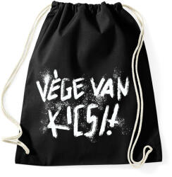 printfashion Vége van kicsi - Sportzsák, Tornazsák - Fekete (18328023)