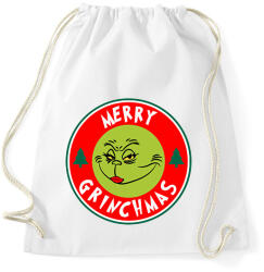 printfashion Merry Grinchmas - Sportzsák, Tornazsák - Fehér (17865475)