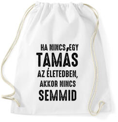 printfashion TAMÁS - Sportzsák, Tornazsák - Fehér (18403259)