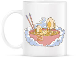 printfashion Tojásos ramen - Bögre - Fehér (18024946)