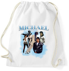 printfashion Michael Jackson vintage - Sportzsák, Tornazsák - Fehér (18479628)