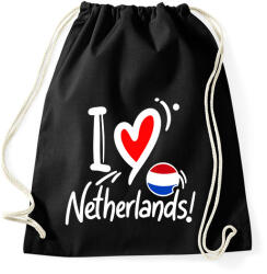 printfashion Holland drukker - Sportzsák, Tornazsák - Fekete (18428459)