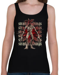 printfashion Stranger Things Demogorgon - Női atléta - Fekete (18081509)