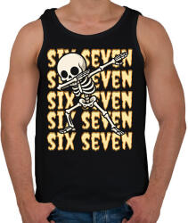 printfashion Six Seven Skeleton - Férfi atléta - Fekete (18134028)