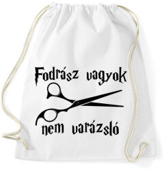 printfashion Fordász vagyok nem varázsló - fekete - Sportzsák, Tornazsák - Fehér (18192191)