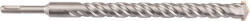 GRAPHITE Burghiu pentru beton SDS Plus cu varf dublu din carbid 25 x 310 mm 56T163 (56T163) Burghiu