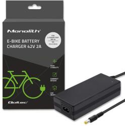 QOLTEC Charger for E-bike Electric Scooter Black 50761 (50761)