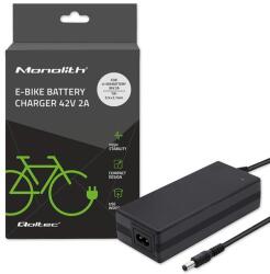 QOLTEC Charger for E-bike Electric Scooter Black 50760 (50760)