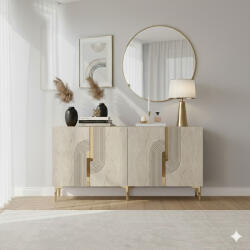  Meyra 150 - White, Travertine, Gold (TR555CHM1349)