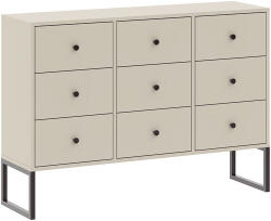  9 fiókos komód kasmír színben LINEA 115 cm (IM5003450KSR)