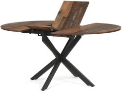 Artium Étkezőasztal bővíthető 120-160 × 120 cm melamin öreg fa DT-I1120 OLW2 (artDT-I1120-OLW2)