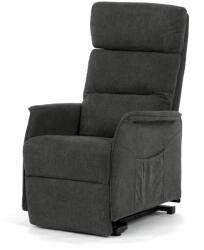 Artium Szürke elektromos relaxfotel kábeles vezérléssel, szövet kárpitozással, TV-L8960 GREY2 (artTV-L8960-GREY2)