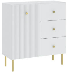 Elegáns komód fehér/arany színben VIENA 91 cm (IM5003201BIZO)