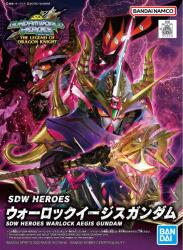 BANDAI SDW Heroes Warlock Aegis Gundam (4573102637024) Figurina