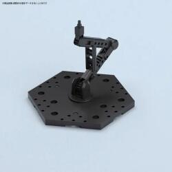 BANDAI Action Base 5 Black Display Stand 1/144 (4573102588173) Figurina