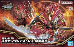 BANDAI Model Kit SDW Heroes Sun Quan Gundam Astray Kakuenshoko (4573102640109) Figurina