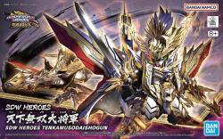 BANDAI Gundam Model Kit SDW Heroes Tenkamuso Daishogun (4573102662989) Figurina