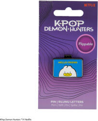 Cinereplicas KPop Demon Hunters Rujinu Letters Enamel Pin Oficial (4895205625365) Figurina