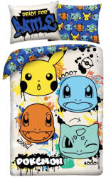 Halantex Set Lenjerie Pat Pokemon Duvet Set 140x200 cm (5904209622382) Figurina