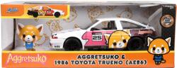 Jada Toys Set Jada Aggretsuko Toyota Trueno AE86 1986 + figurina 1: 24 (4006333084577) Figurina