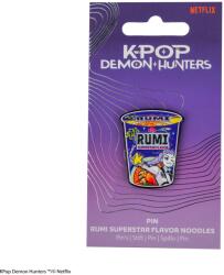 Cinereplicas KPop Demon Hunters Rumi Superstar Flavor Noodles Pin Oficial (4895205625372) Figurina