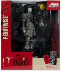 McFarlane Toys Movie Maniacs IT: Welcome to Derry Pennywise Black & White Figurina 16 cm (787926141412) Figurina