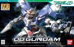BANDAI HG 1/144 00 Gundam Model Kit (4573102592347) Figurina