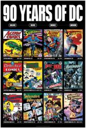 Fanatik DC Comics Art Print 90 Years - Limited Edition A3 (5060948296809)