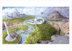Fanatik Elder Scrolls IV Oblivion Art Print - Imperial City Limited A3 (5060948296250)