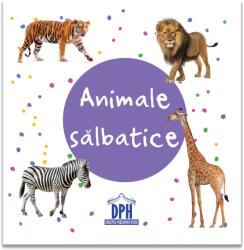 Didactica Publishing House Animale salbatice - Carte pliata cartonata 0-2 ani DPH (5948495011581)