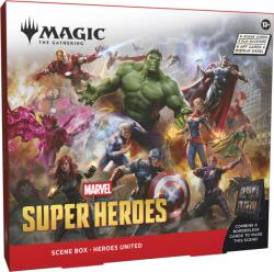 Wizards of the coast Magic: The Gathering x Marvel Super Heroes Scene Box (C37746)