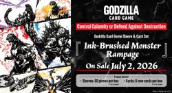 Bushiroad Godzilla Card Game Ink-Brushed Monster Rampage Sleeve & Card Set GZCGE-SCS01 (4988104178077)