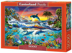 Castorland Puzzle 3000 piese Paradise Cove 300396 (5904438300396) Puzzle