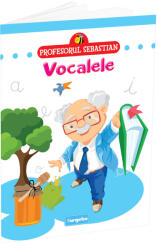 Europrice Profesorul Sebastian - Vocalele (9789897756177) Carte de colorat