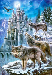 Castorland Puzzle 1500 piese Wolves and Castle 151141 (5904438151141) Puzzle