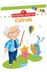Europrice Profesorul Sebastian - Cifrele (9789897756160) Carte de colorat