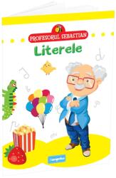 Europrice Profesorul Sebastian - Literele (9789897756184) Carte de colorat