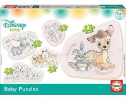 Educa Puzzle 5x 3-5 piese Baby Disney Animals 18591 (8412668185913) Puzzle