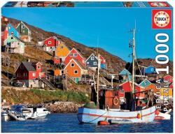 Educa Puzzle 1000 piese Nordic Houses 17745 (8412668177451) Puzzle