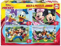 Educa Puzzle 4 in 1 Mickey and Friends 18627 (8412668186279) Puzzle