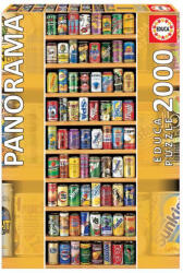 Educa Puzzle Panoramic 2000 piese Soft Cans 11053 (8411349110534) Puzzle