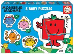 Educa Puzzle 500 piese - Baby Puzzles Monsieur Madame 19400 (8412668194007) Puzzle