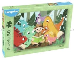 Europrice Puzzle 50 piese Dinosauri (5601795016488) Puzzle