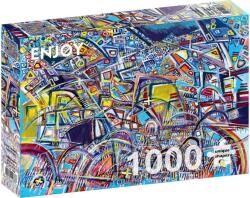 Enjoy Puzzle Puzzle 1000 piese Enjoy - Curve Tensions (5949194016686) Puzzle